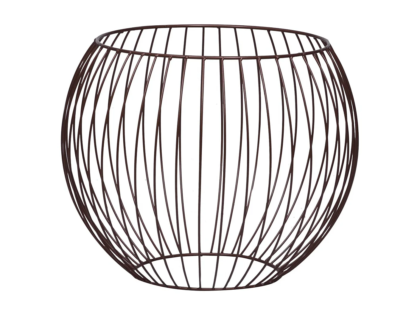 Mesa de centro dorado Ø 51 cm