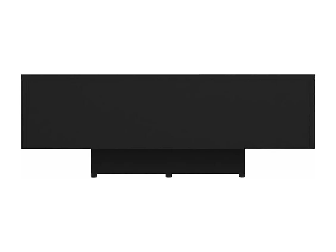 Salontafel 85x55x31 cm bewerkt hout zwart