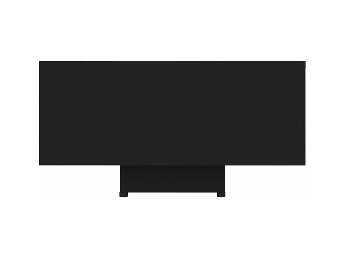 Table basse Noir 85x55x31 cm Aggloméré