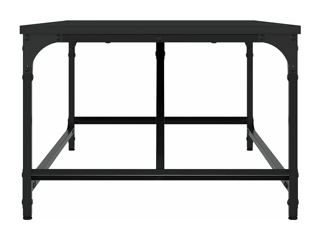 Table basse Noir 100x50x35 cm Bois d'ingénierie