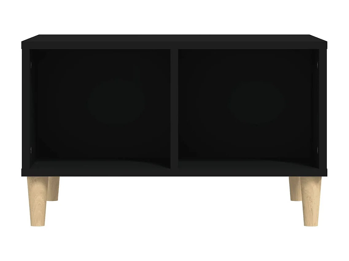 Mesa de centro 60x50x36,5 cm derivados de madeira preto