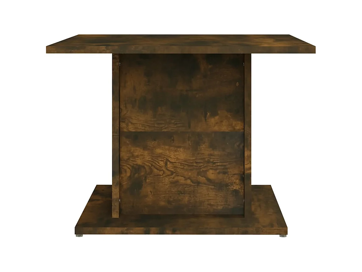 Table basse Chêne fumé 55,5x55,5x40 cm Aggloméré