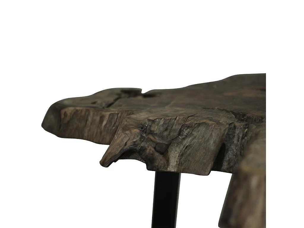 Mesa de centro em madeira de teca genuína 80x70x38 cm