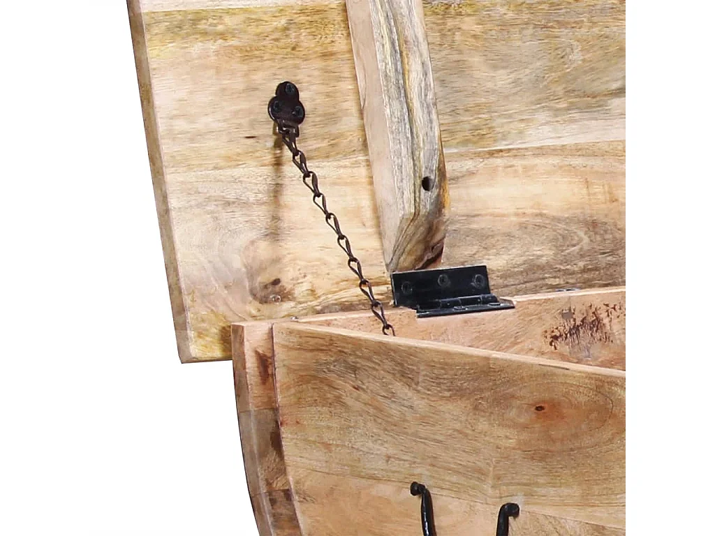 Salontafel 88x50x40 cm massief mangohout