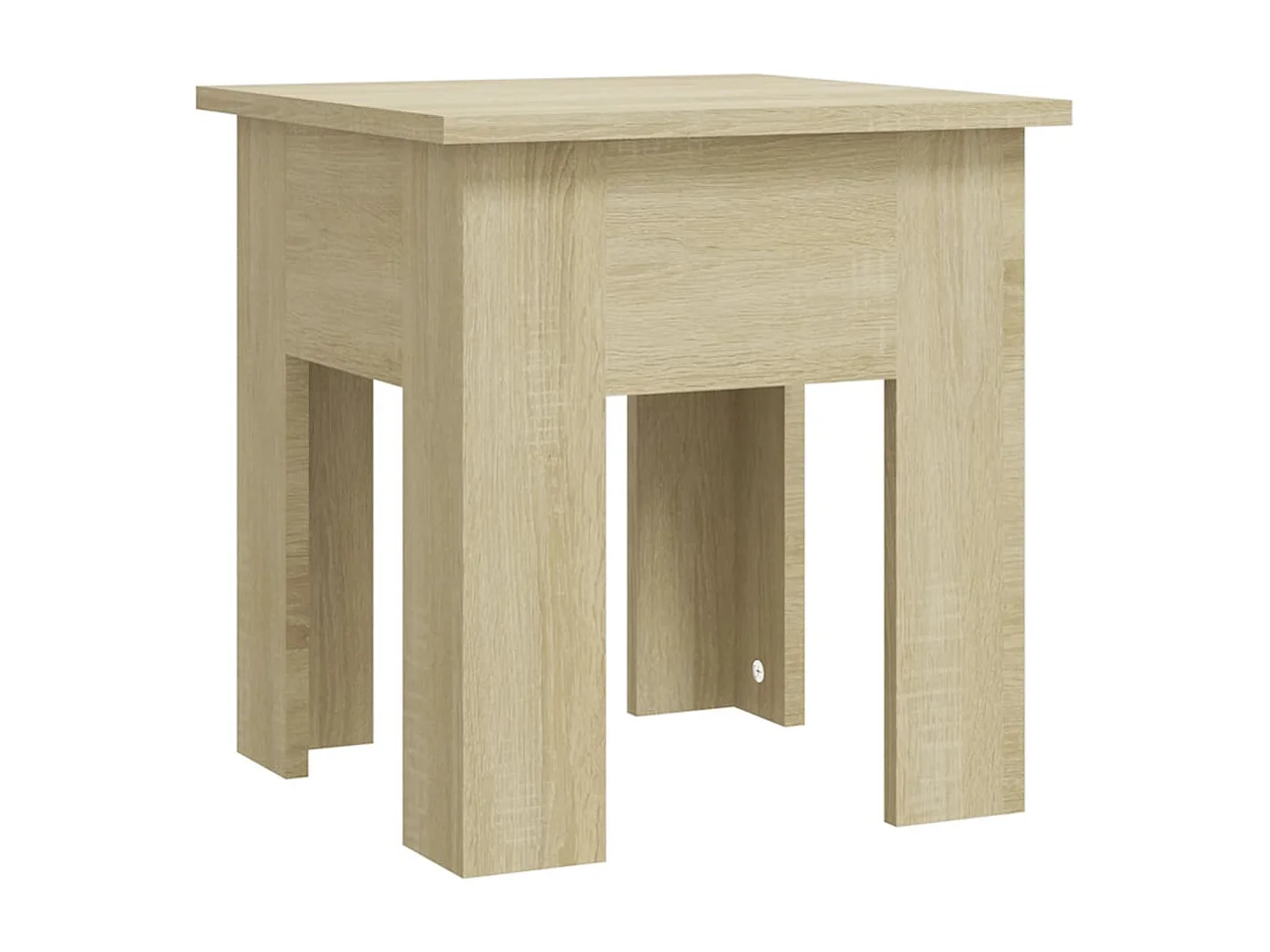 Mesa de centro madera de ingeniería roble Sonoma 40x40x42 cm