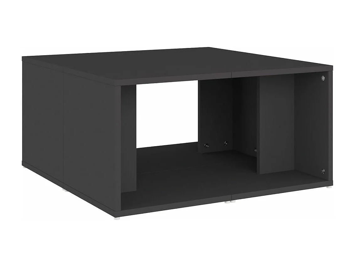 Tables basses 4 pièces Gris 33x33x33 cm Aggloméré