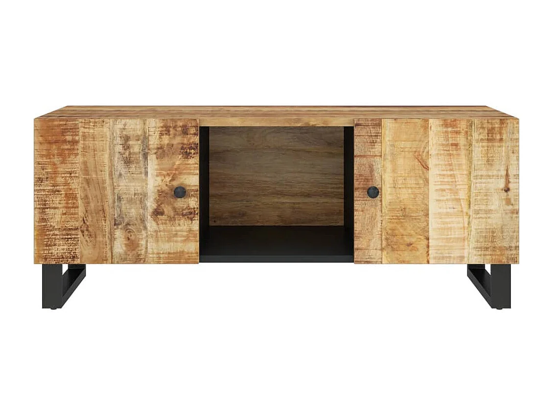 Mesa de centro madeira de mangueira maciça/derivados de madeira