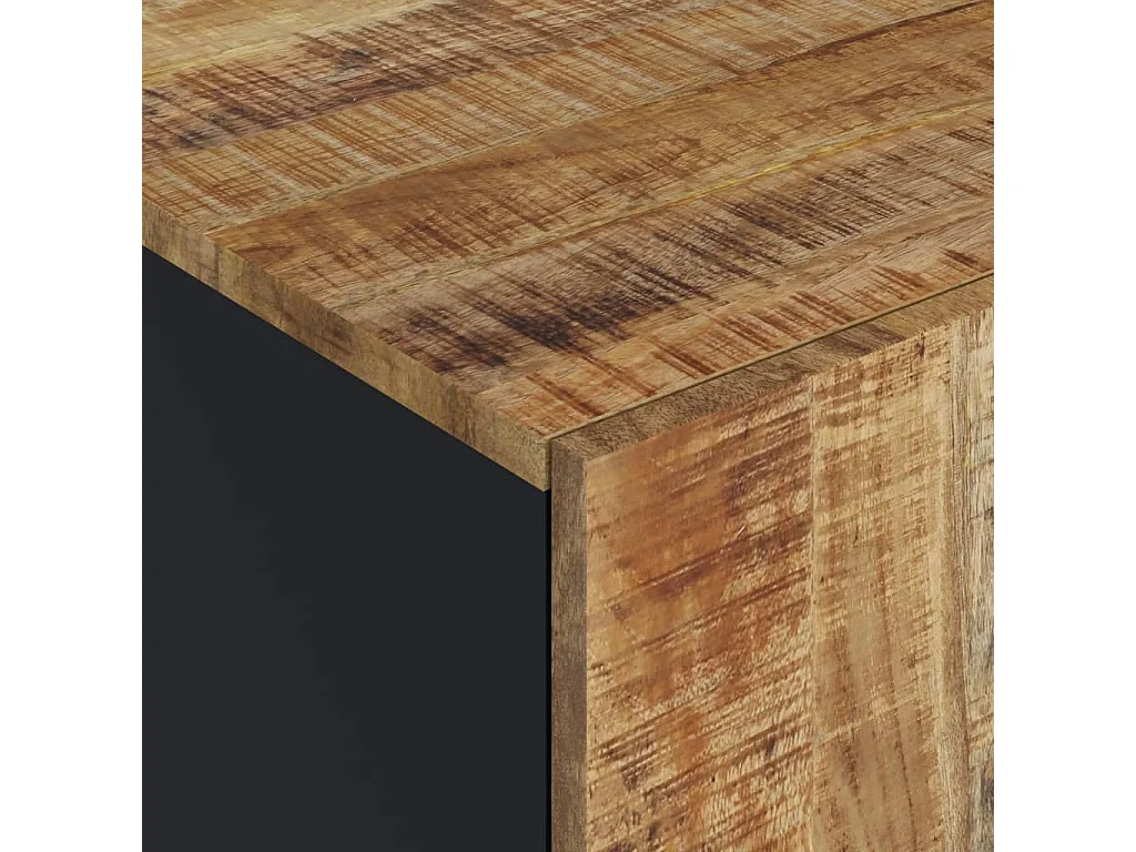 Mesa de centro madeira de mangueira maciça/derivados de madeira