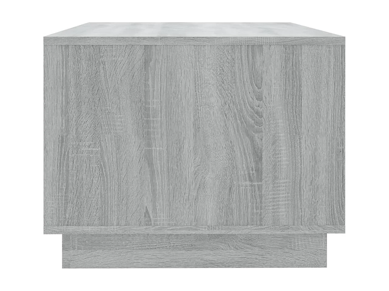 Table basse Sonoma gris 102x55x43 cm Aggloméré