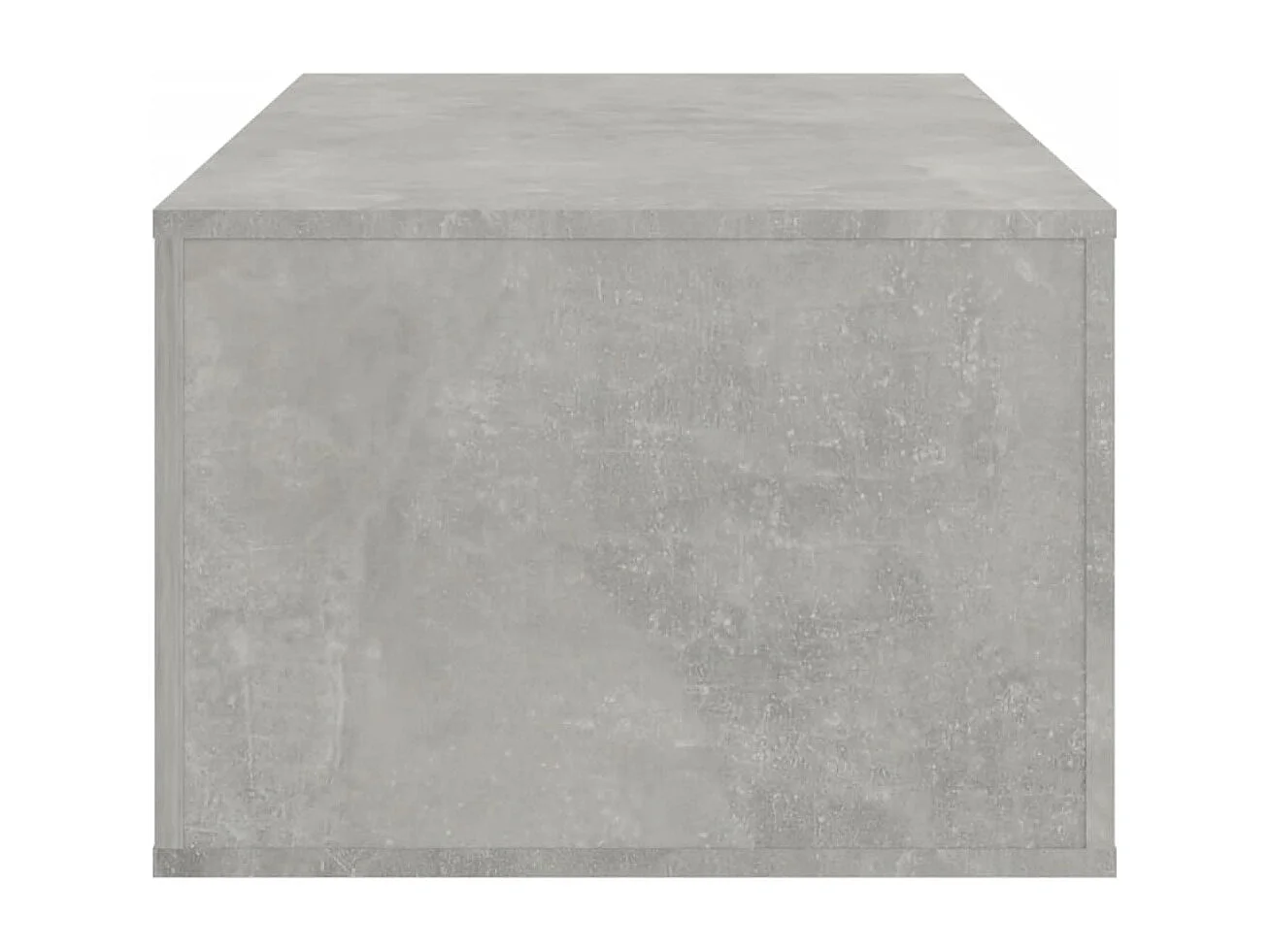 Table basse Gris béton 100x50,5x35 cm Bois d'ingénierie