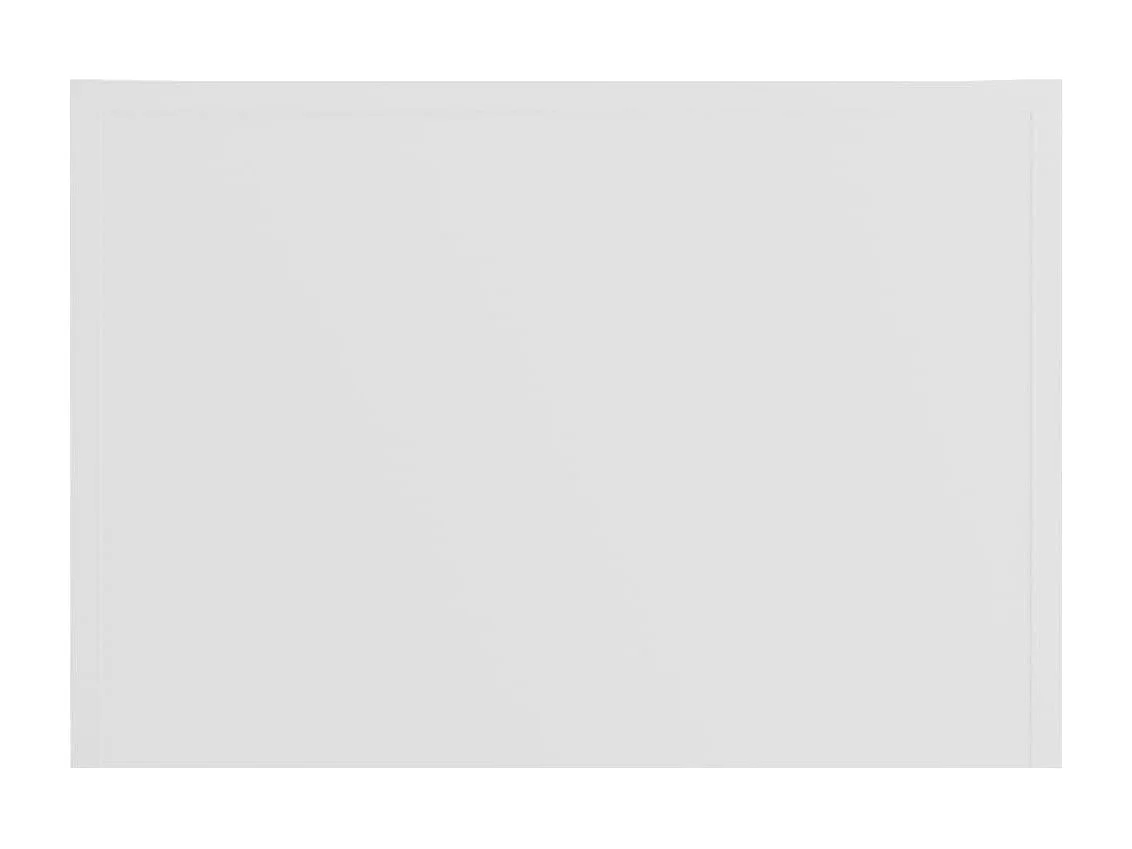 Table basse Blanc 50x50x35 cm Aggloméré