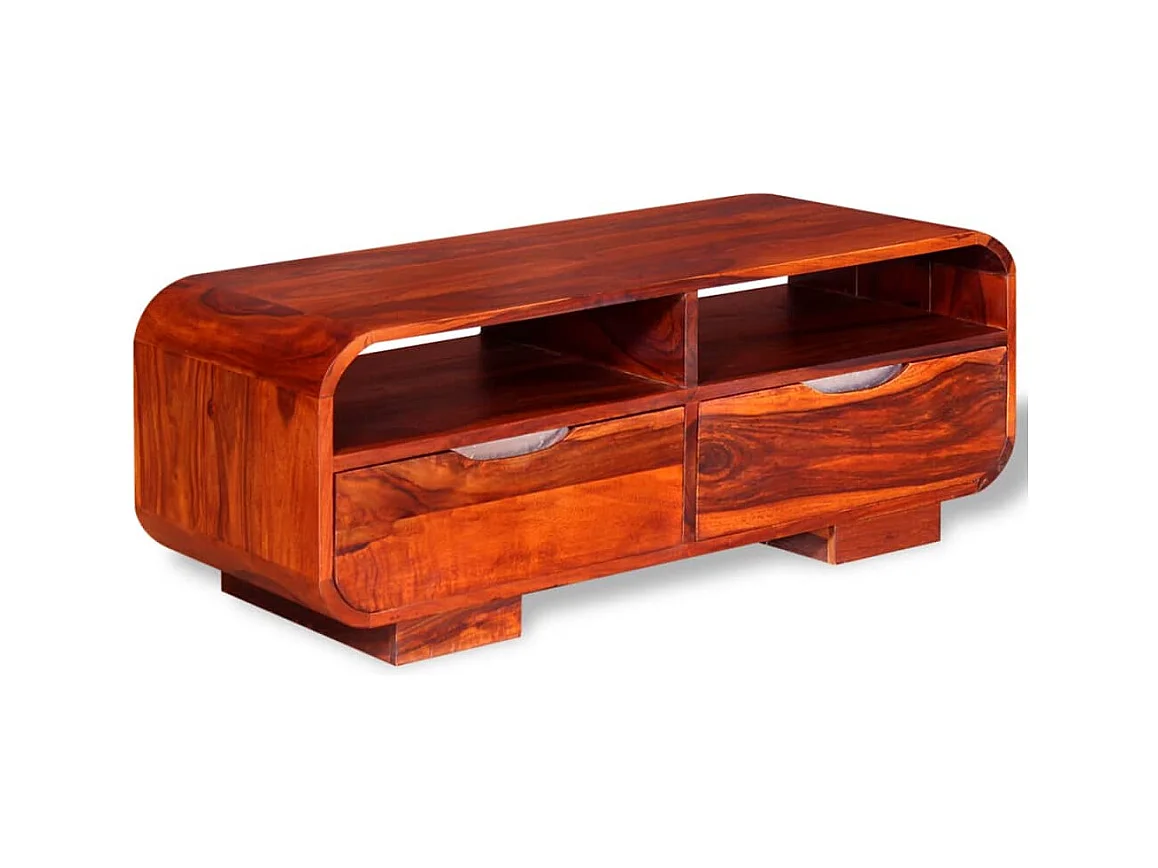 Table basse Bois massif de Sesham 90 x 40 x 35 cm