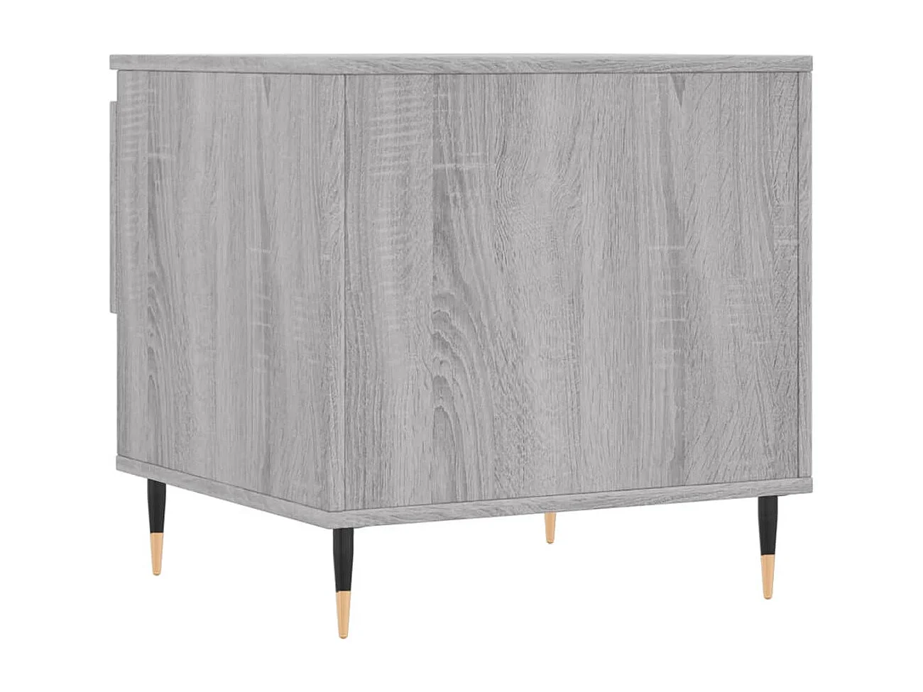 Table basse sonoma gris 50x46x50 cm bois d'ingénierie