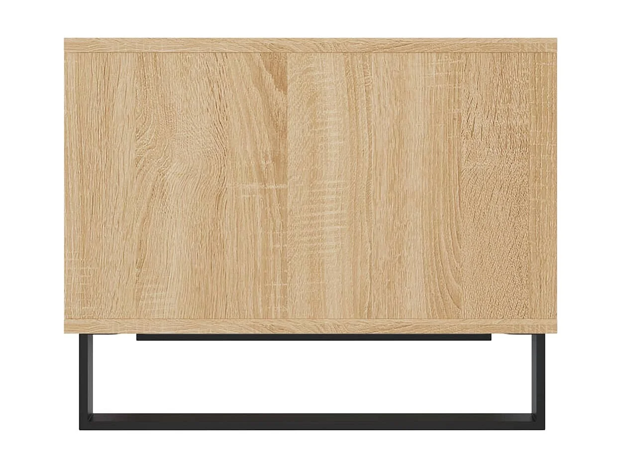 Table basse chêne sonoma 60x50x40 cm bois d'ingénierie