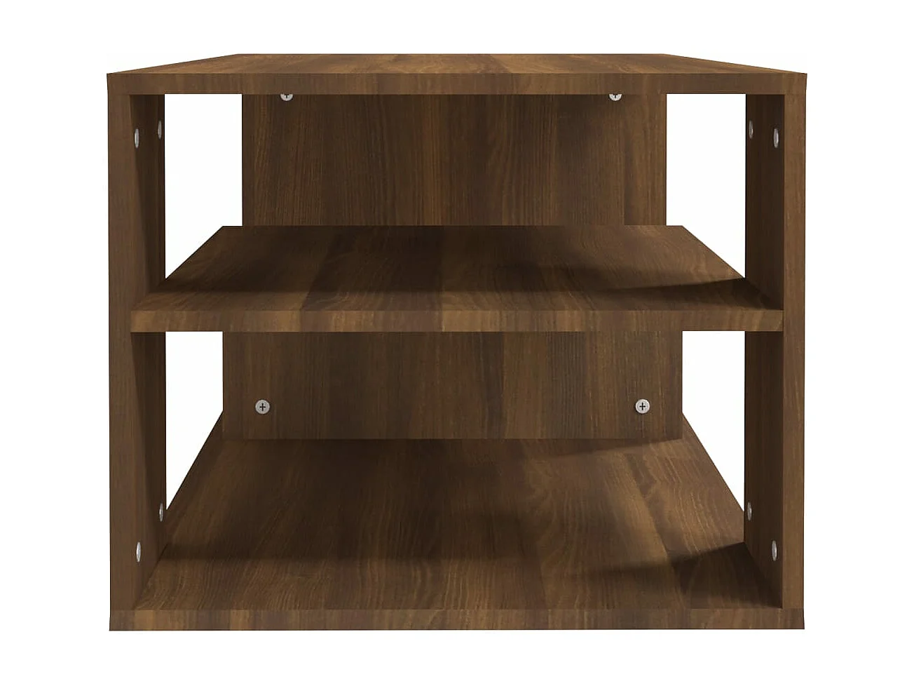 Table basse Chêne marron 100x50x40 cm Bois d'ingénierie