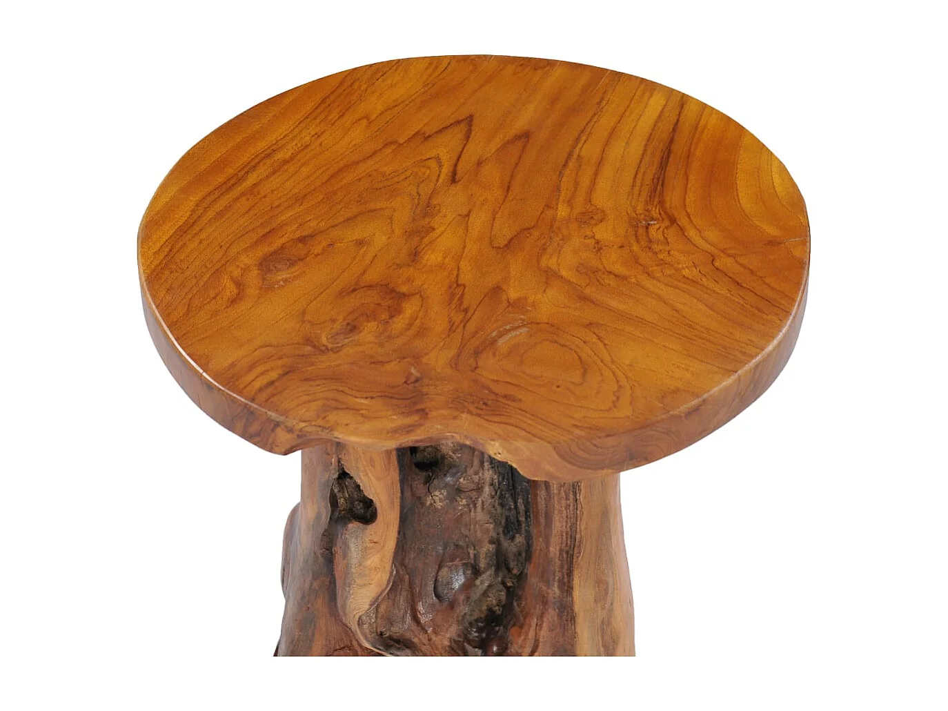 Table basse 40 x 40 cm Bois de teck massif