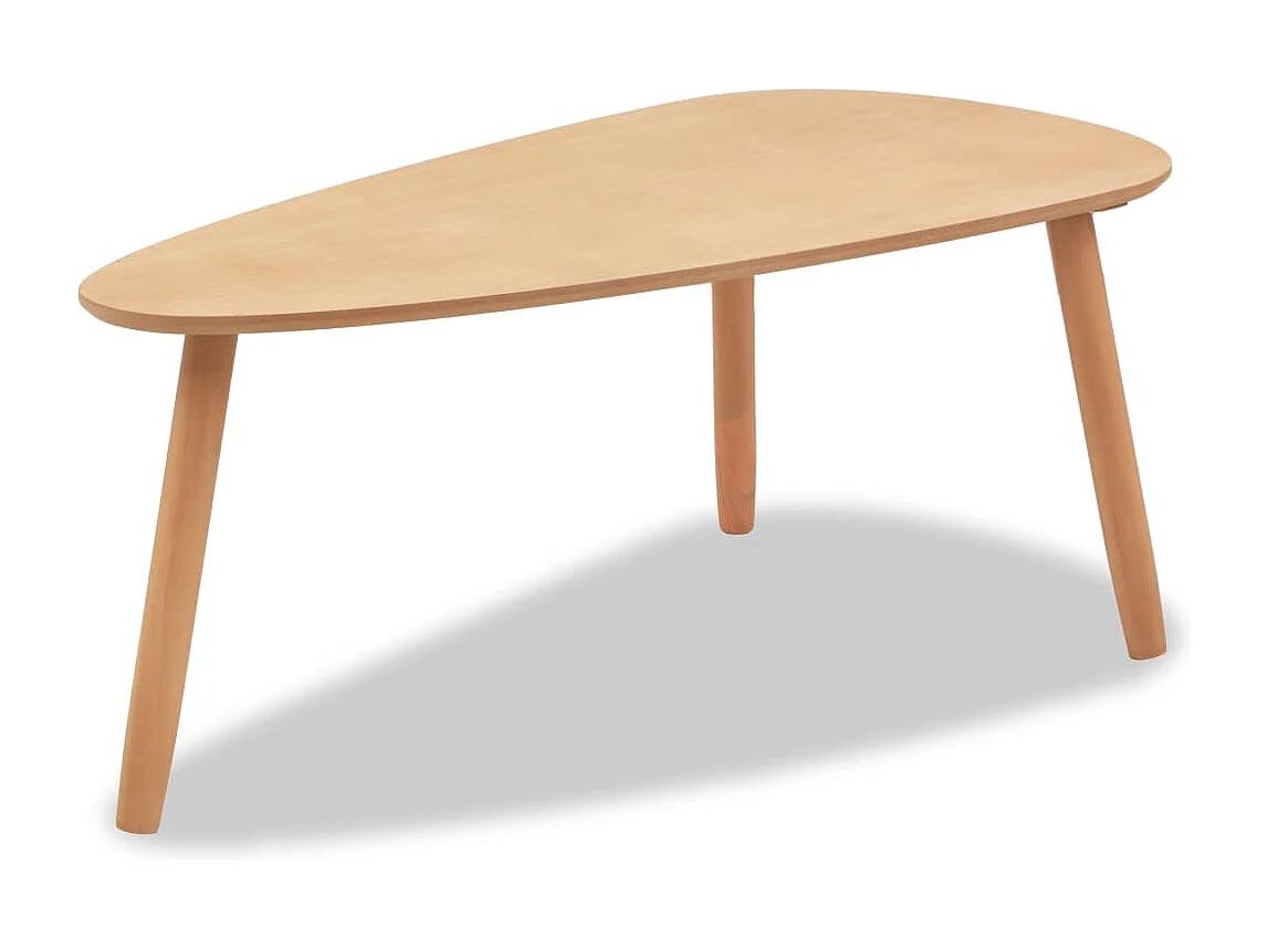 Ensemble de tables basses 2 pièces Bois de pin massif Marron