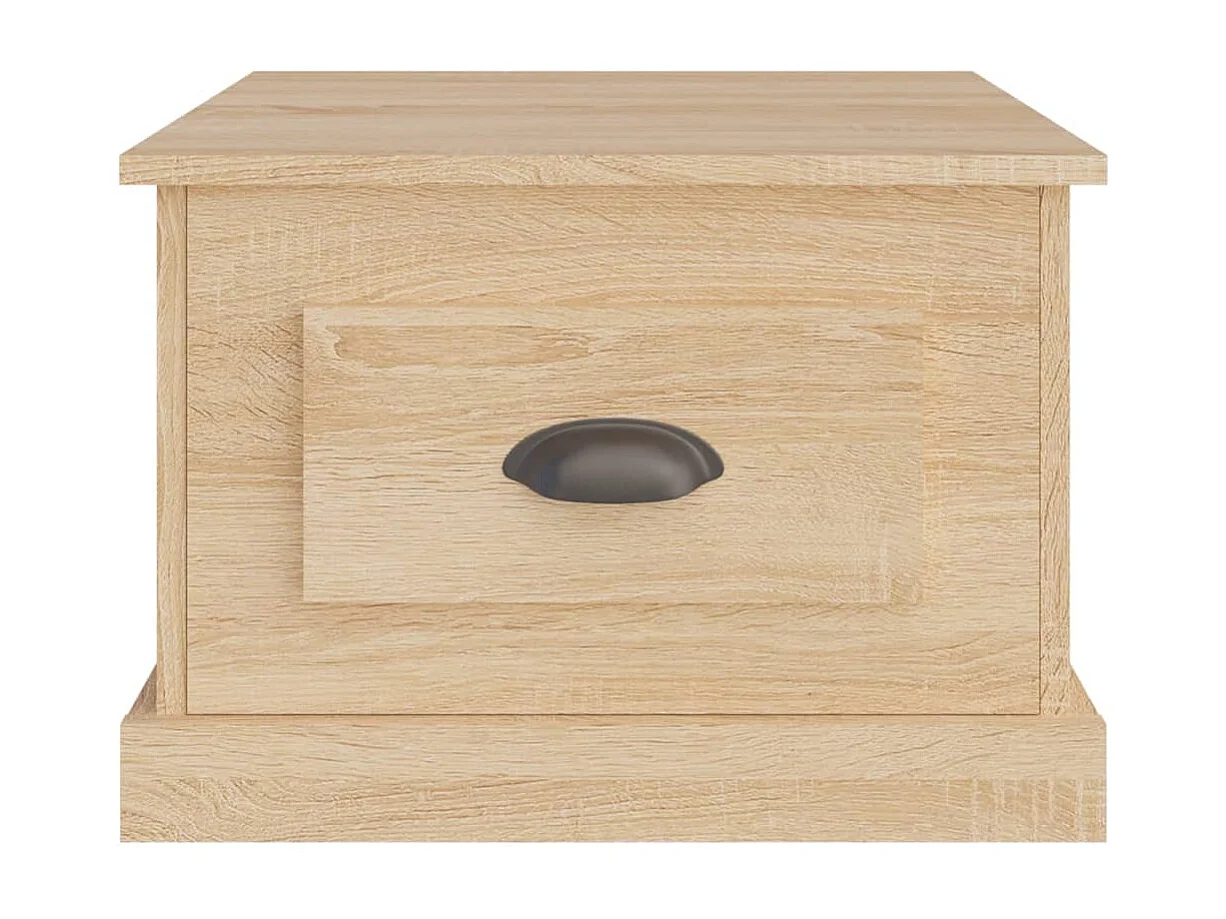 Table basse Chêne sonoma 50x50x35 cm Bois d'ingénierie