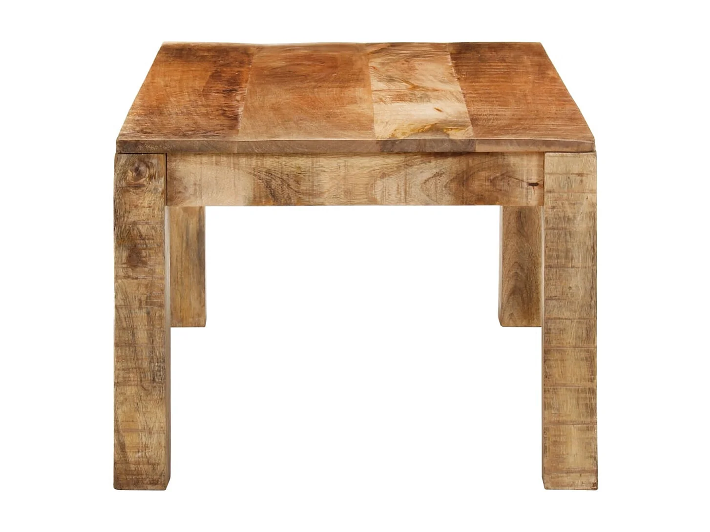 Mesa de centro de madera maciza mango 100x55x40 cm
