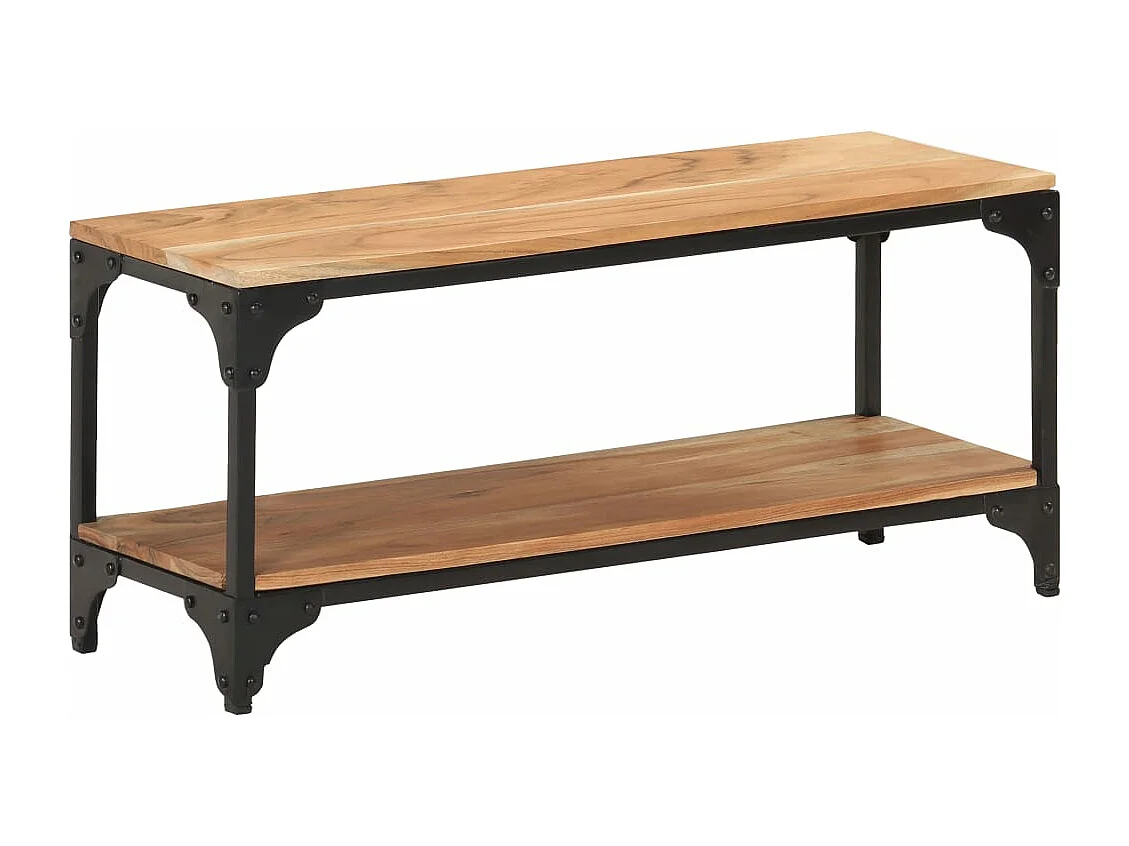 Table basse 90x30x40 cm Bois solide d'acacia