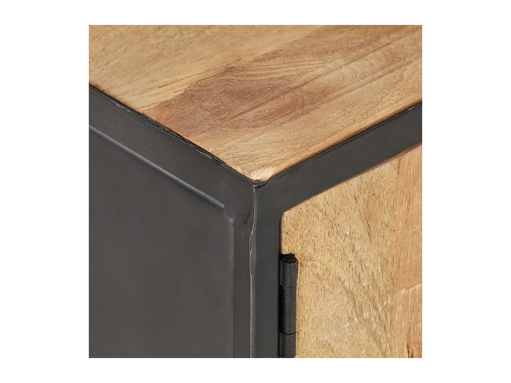 Table basse 90x50x39 cm Bois de récupération massif
