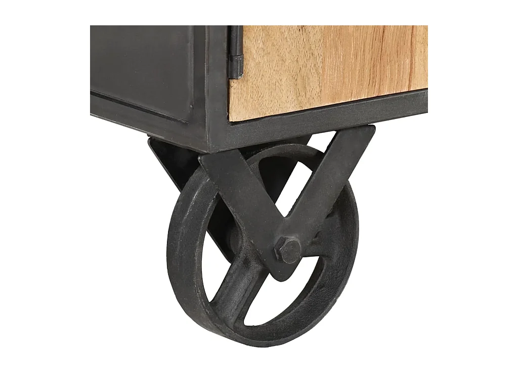 Table basse 90x50x39 cm Bois de récupération massif
