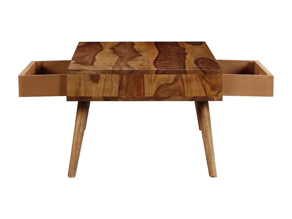 Table basse 110 x 50 x 35 cm Bois de Sesham massif