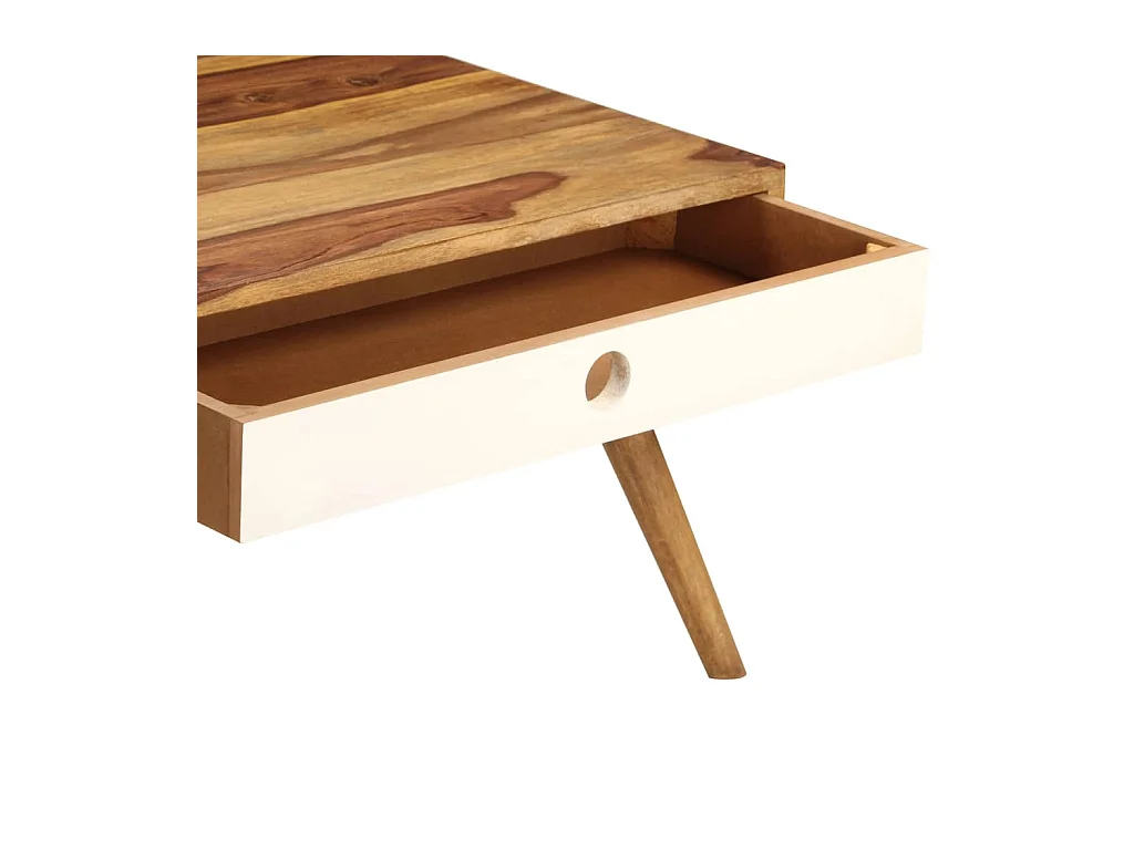 Table basse 110 x 50 x 35 cm Bois de Sesham massif