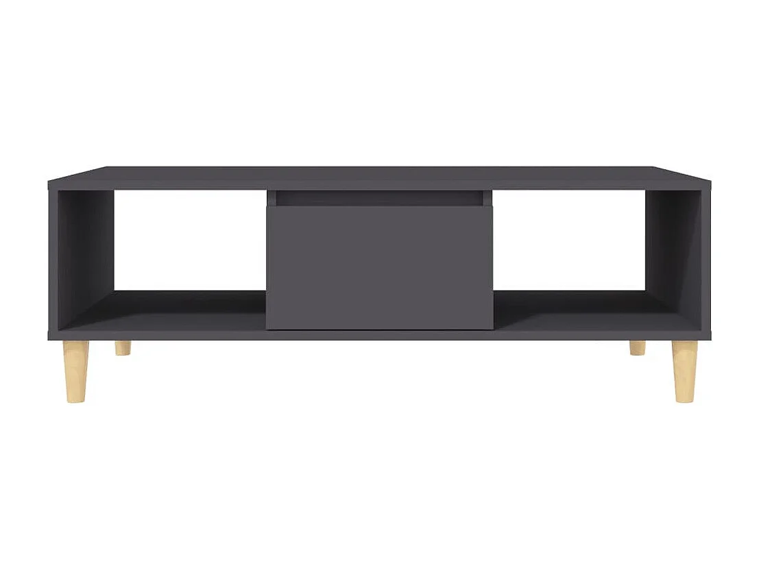 Salontafel 103,5x60x35 cm bewerkt hout grijs
