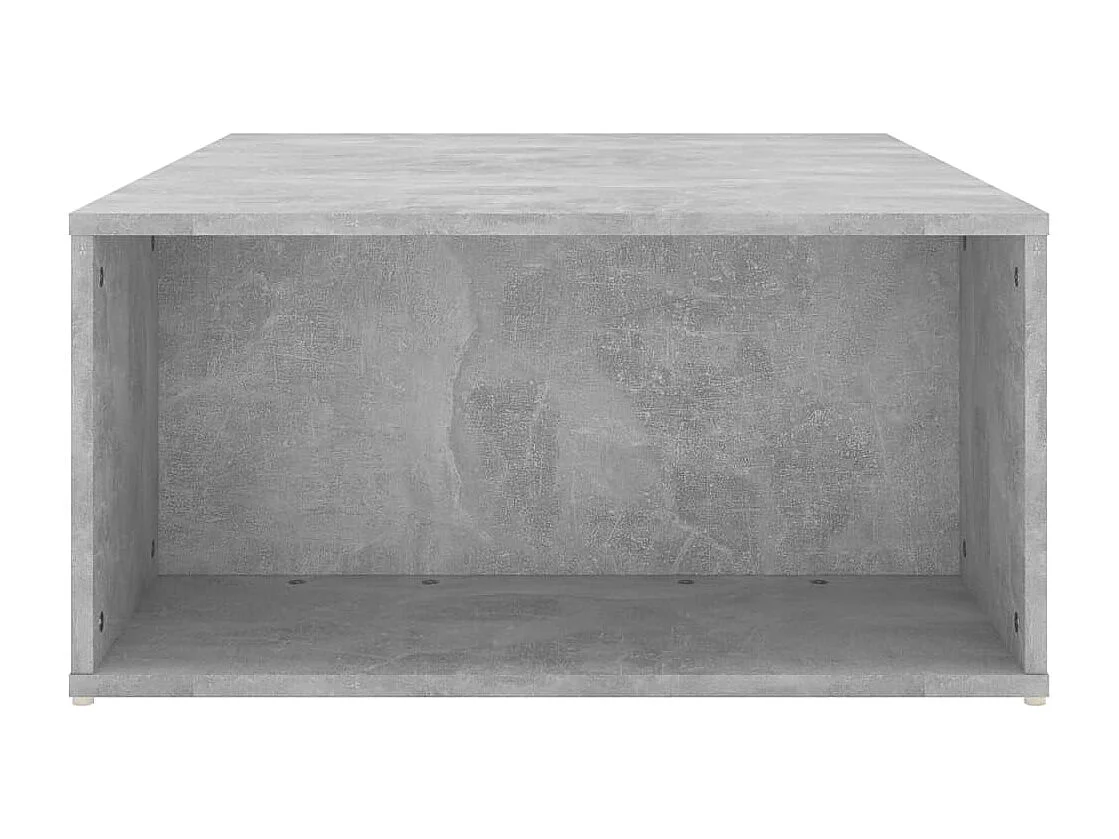 Table basse Gris béton 90x67x33 cm Aggloméré