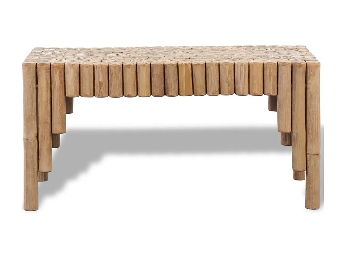 Mesa de centro em bambu