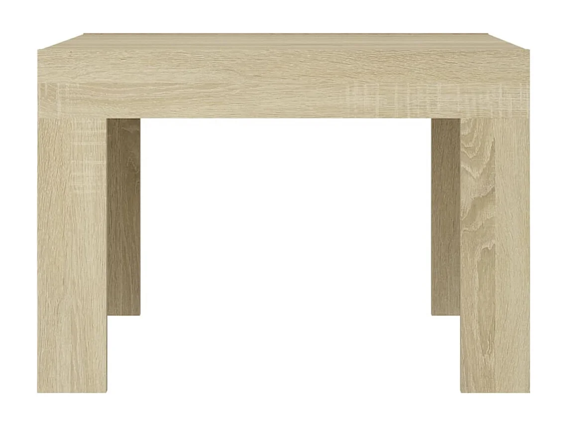 Table basse Chêne sonoma 50x50x35 cm Aggloméré