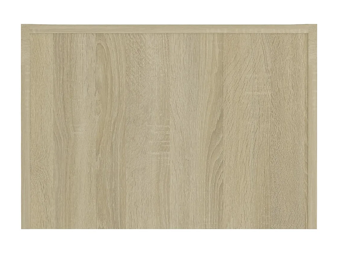 Table basse Chêne sonoma 50x50x35 cm Aggloméré