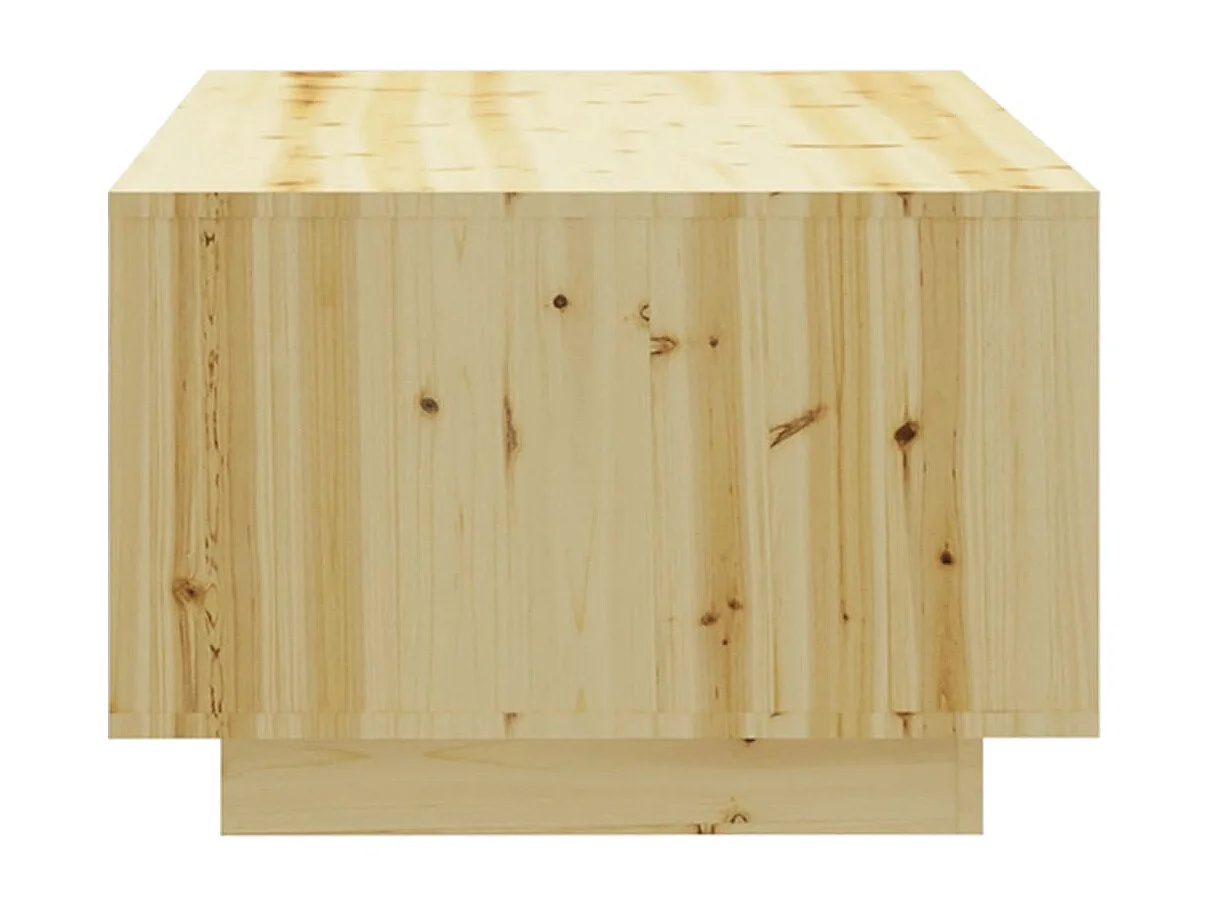 Salontafel 110x50x33,5 cm massief vurenhout