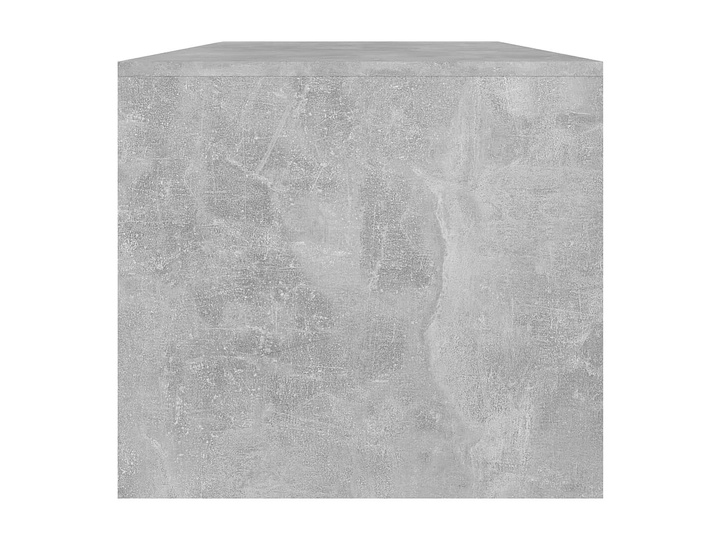 Table basse Gris béton 102x50x45 cm Bois d'ingénierie