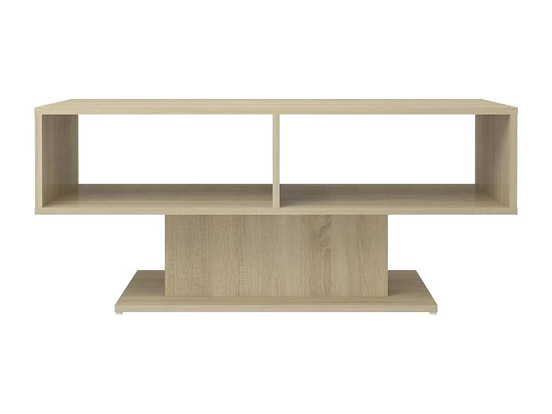 Table basse Chêne sonoma 103,5x50x44,5 cm Aggloméré