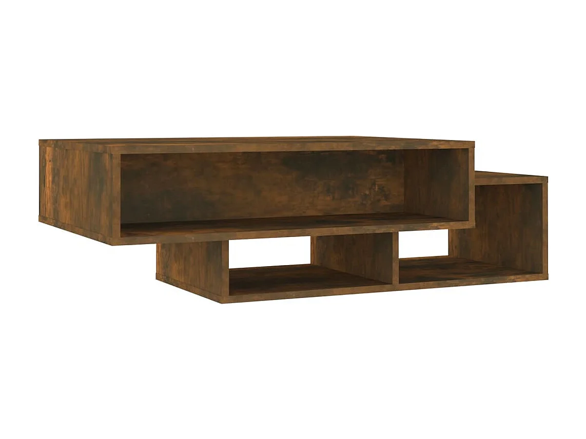 Mesa de centro 105x55x32cm derivados de madeira carvalho fumado
