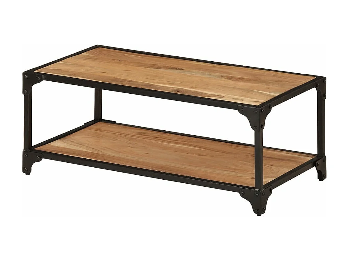 Table basse 90x45x35 cm Bois d'acacia solide