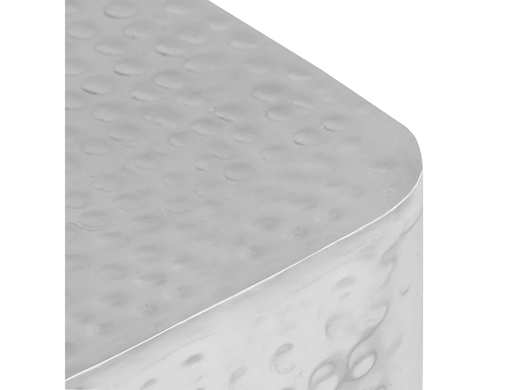 Tables basses 2 pièces Argenté Aluminium