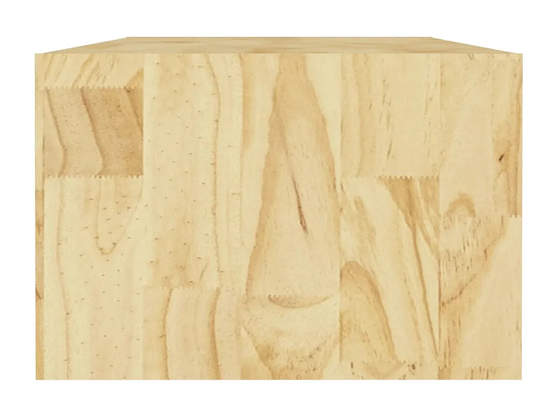 Table basse 110x50x34 cm Bois de pin massif