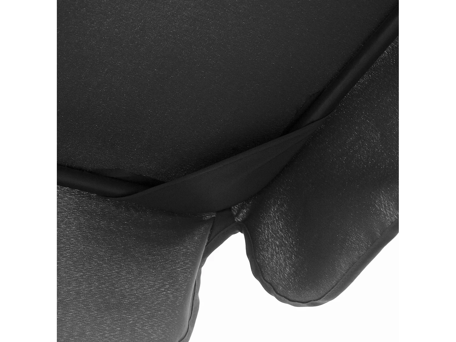 Balancelle de jardin 3 places grand confort toit imperméabilisé inclinaison réglable assise et dossier ergonomique acier textilène gris