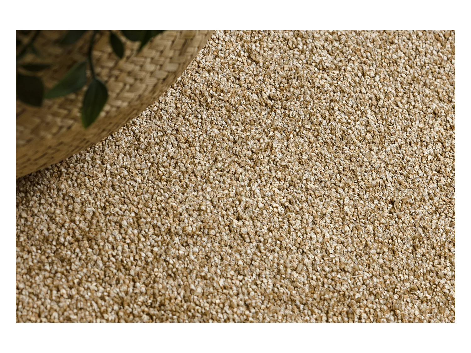 TAPIJT - Vloerbekleding EXCELLENCE goud 511, glad, melange 100x300 cm