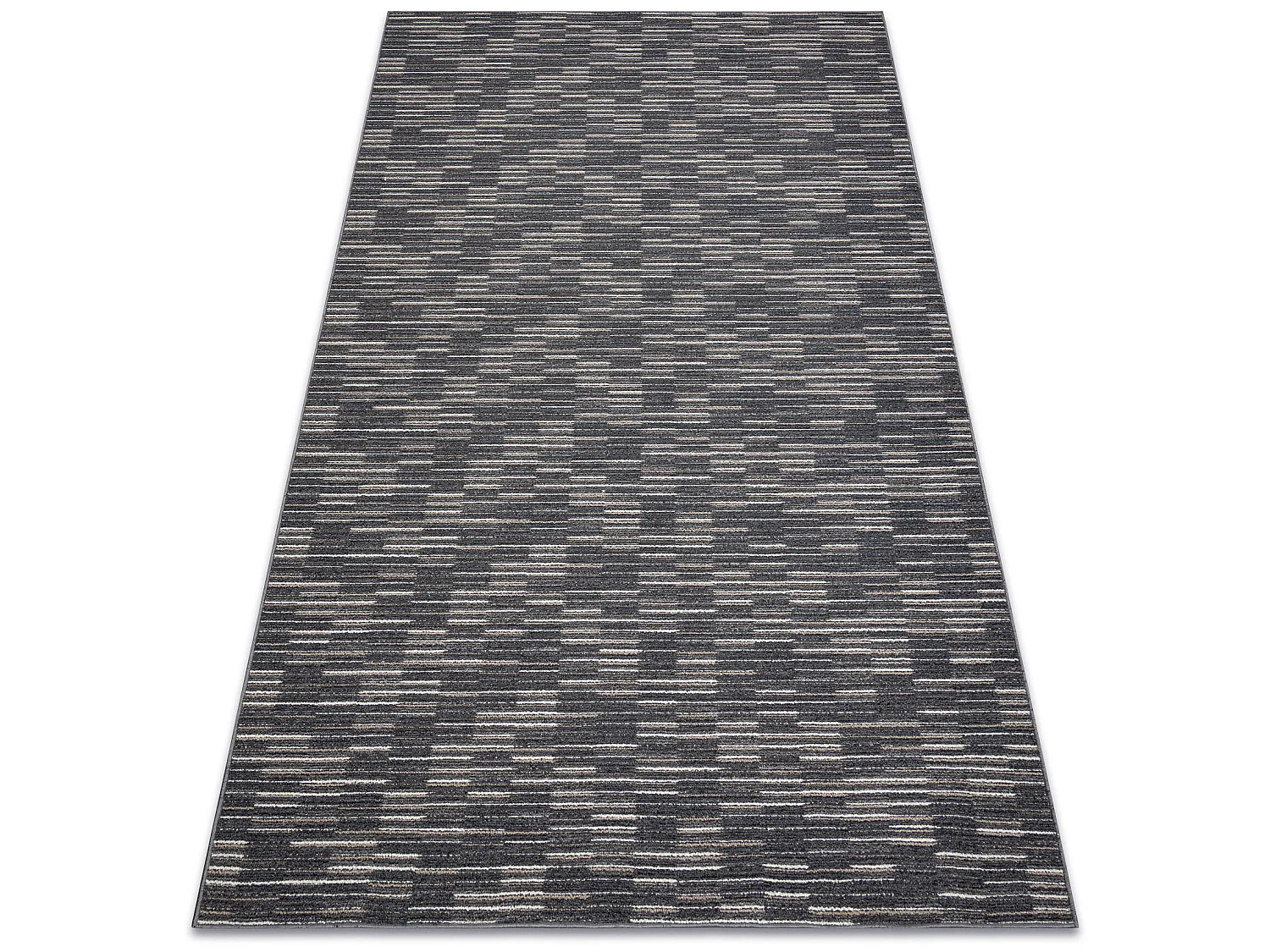 TAPIS - MOQUETTE LIBRA graphite 165 Rayures 250x300 cm