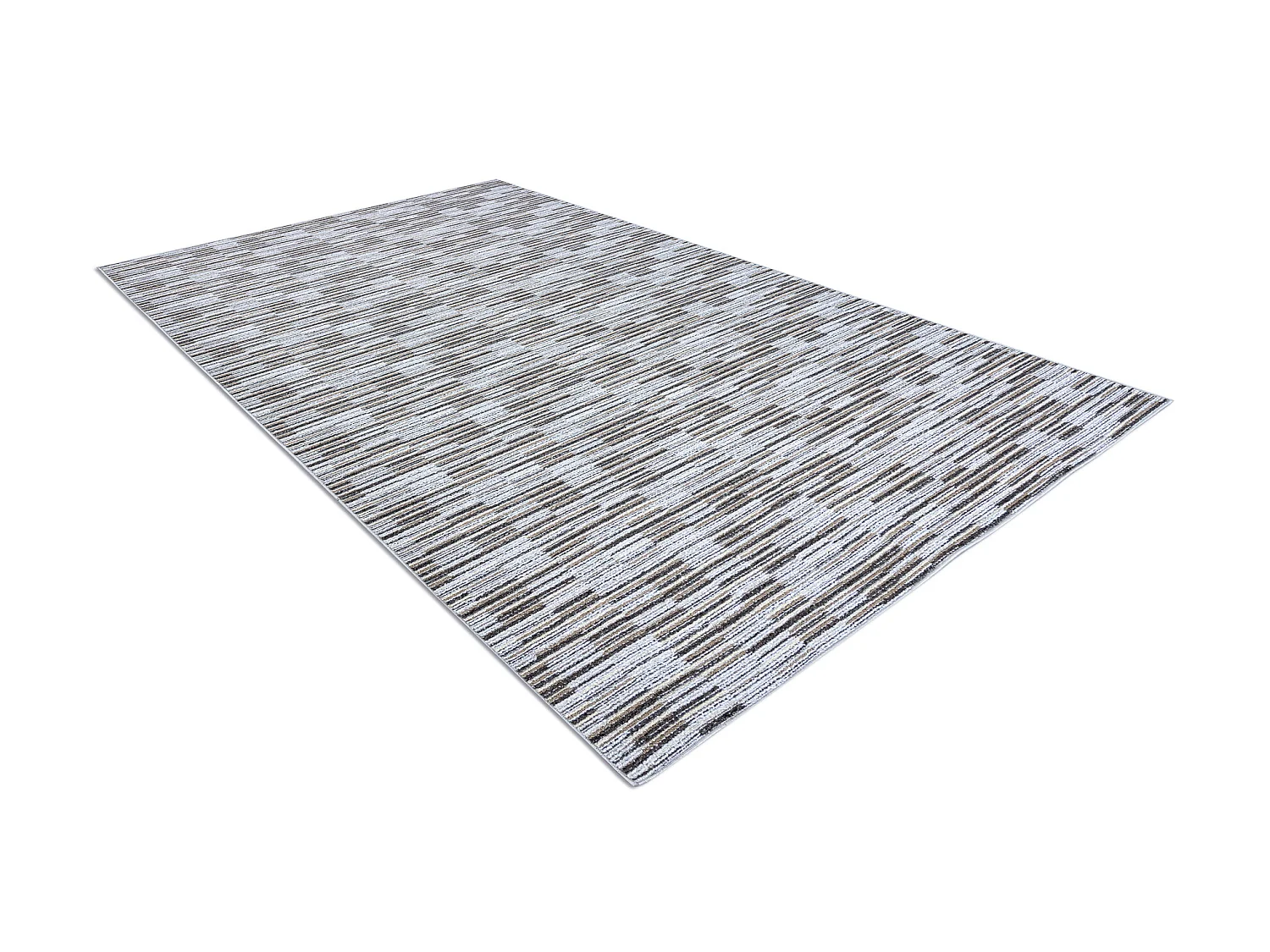 TAPIS - MOQUETTE LIBRA gris 109 Rayures 150x200 cm