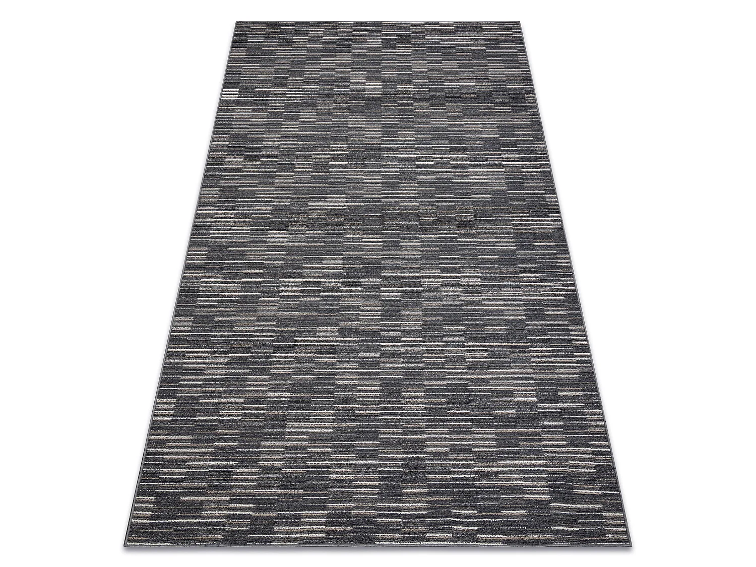 TAPIS - MOQUETTE LIBRA graphite 165 Rayures 300x450 cm