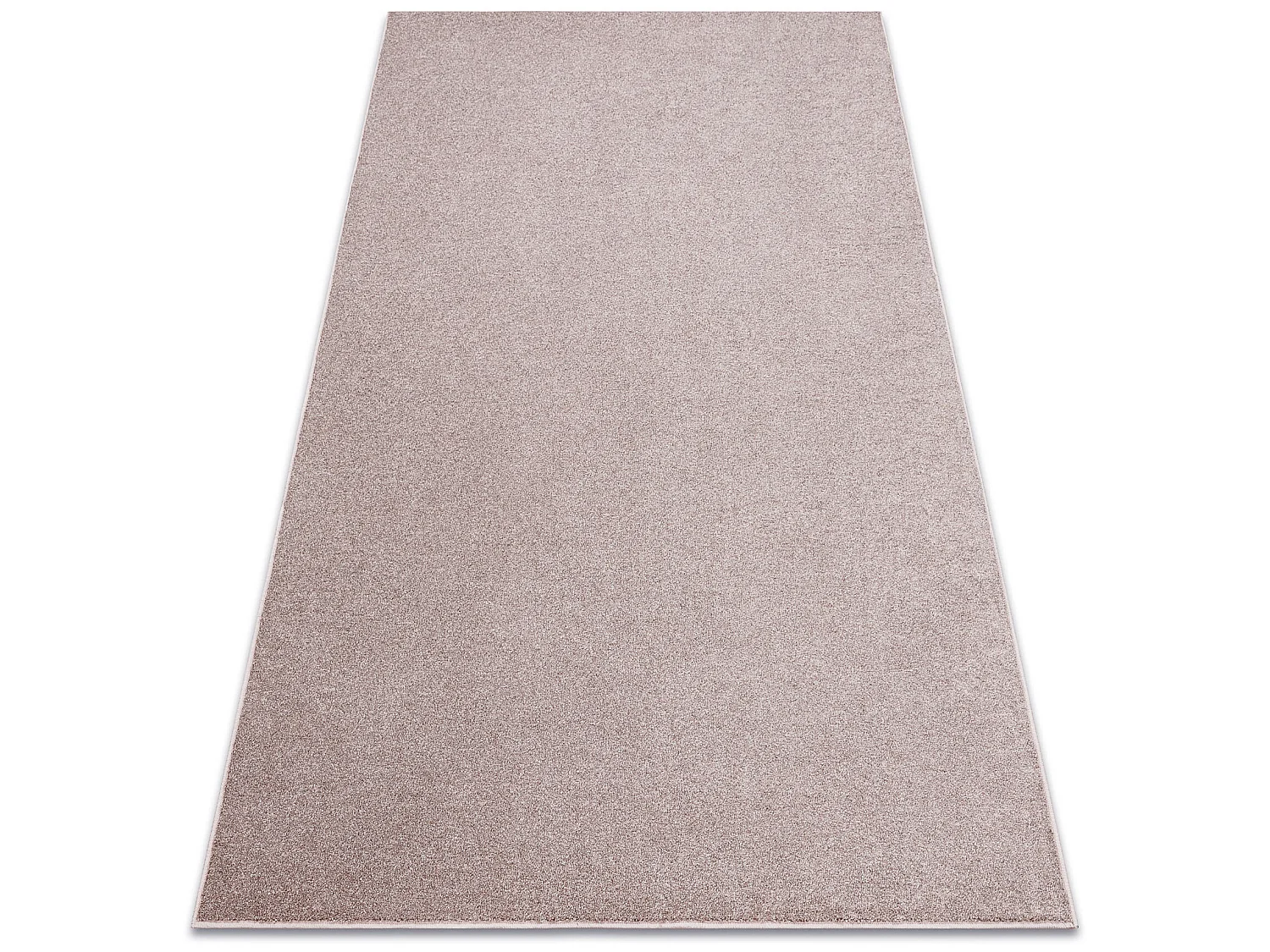 TAPIS - MOQUETTE EXCELLENCE rose pâle 407 plaine MÉLANGE 200x500 cm