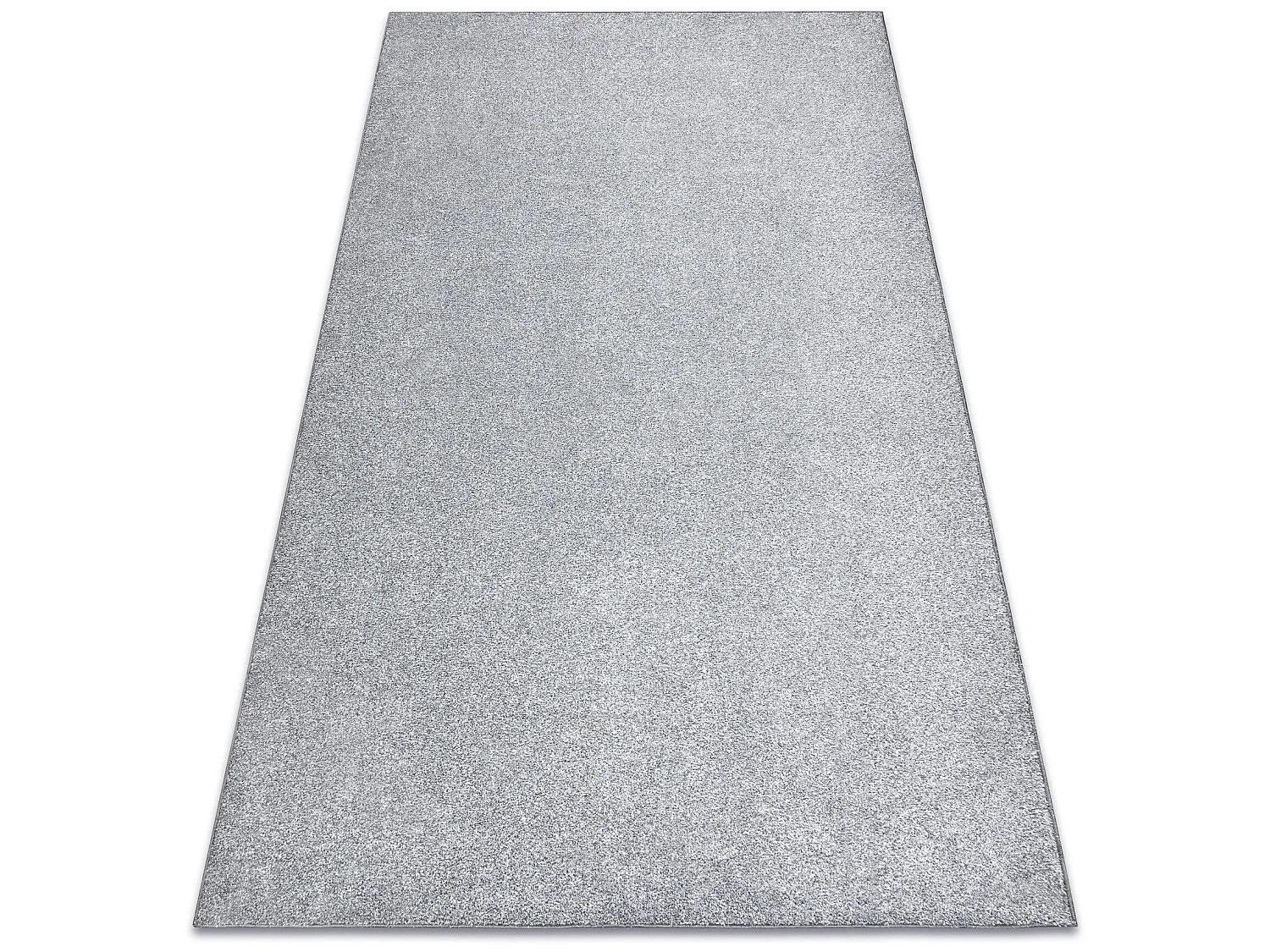 Teppich Teppichboden EXCELLENCE grau 109 eben, Melange 100x300 cm