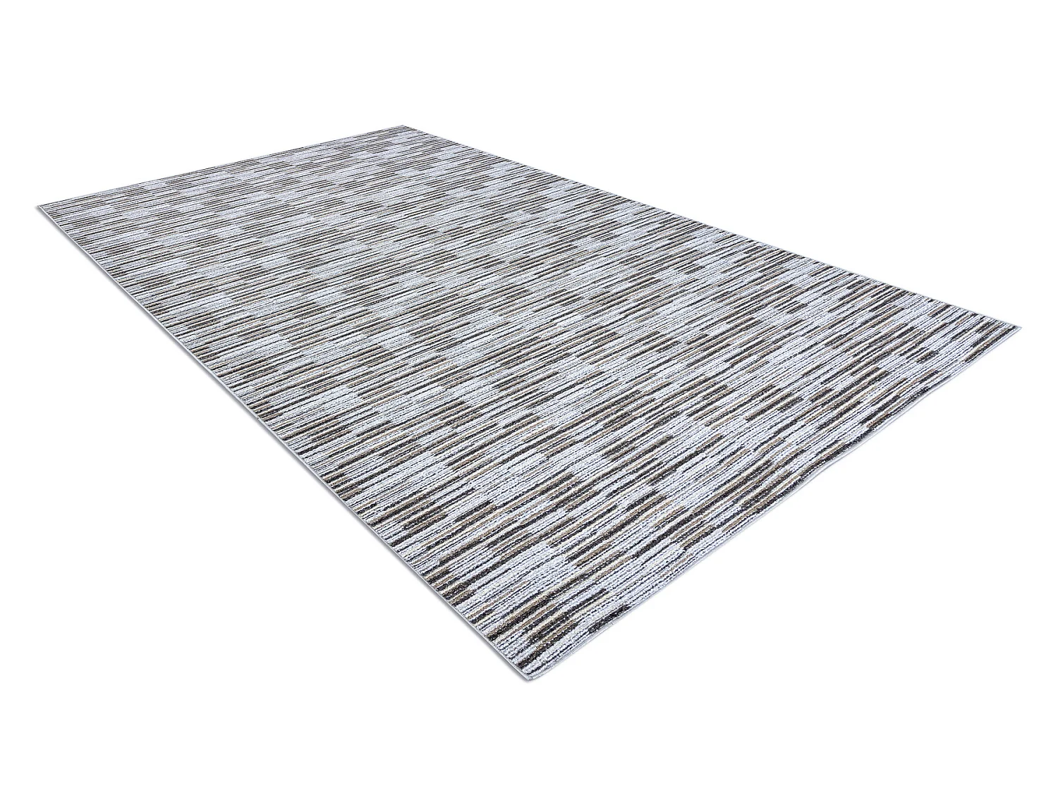 TAPIS - MOQUETTE LIBRA gris 109 Rayures 150x350 cm