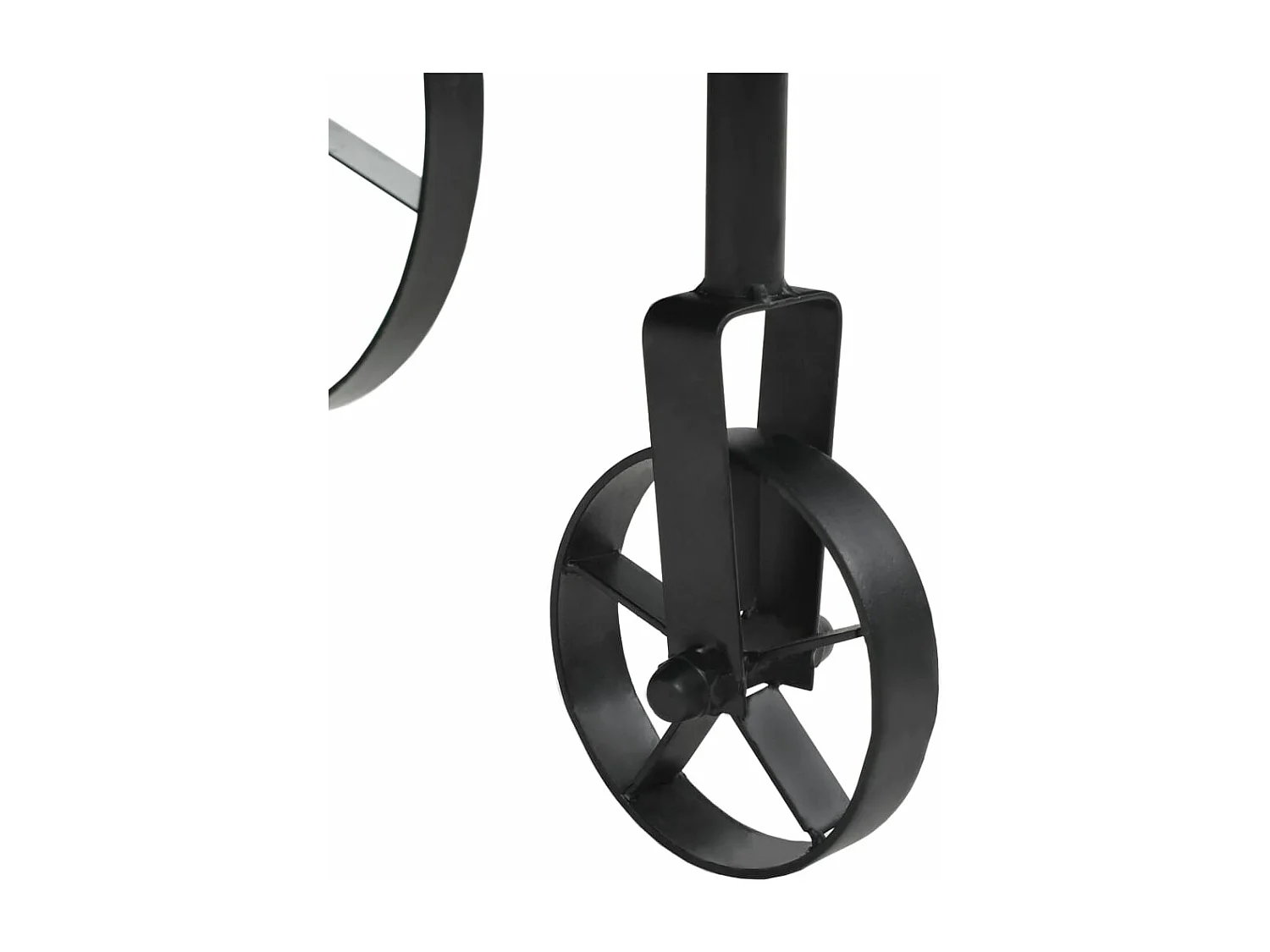 Mesa de centro de madera MDF y abeto 110x55x43 cm