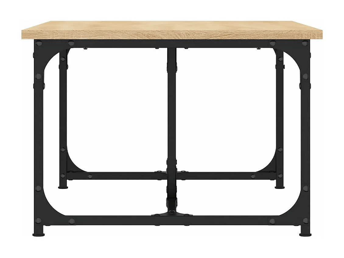 Mesa de centro madera contrachapada roble Sonoma 90x50x35 cm